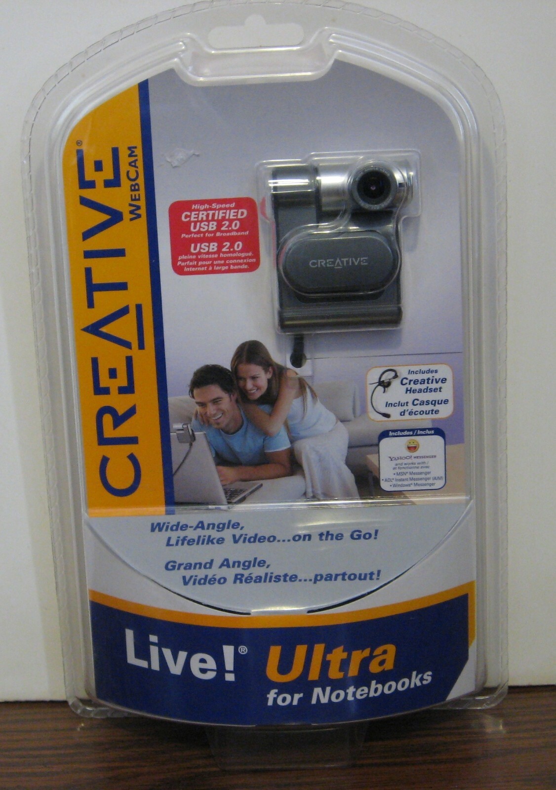 Creative Live Ultra Webcam for Notebooks Web Camera Bundle w Headset - LAST ONE