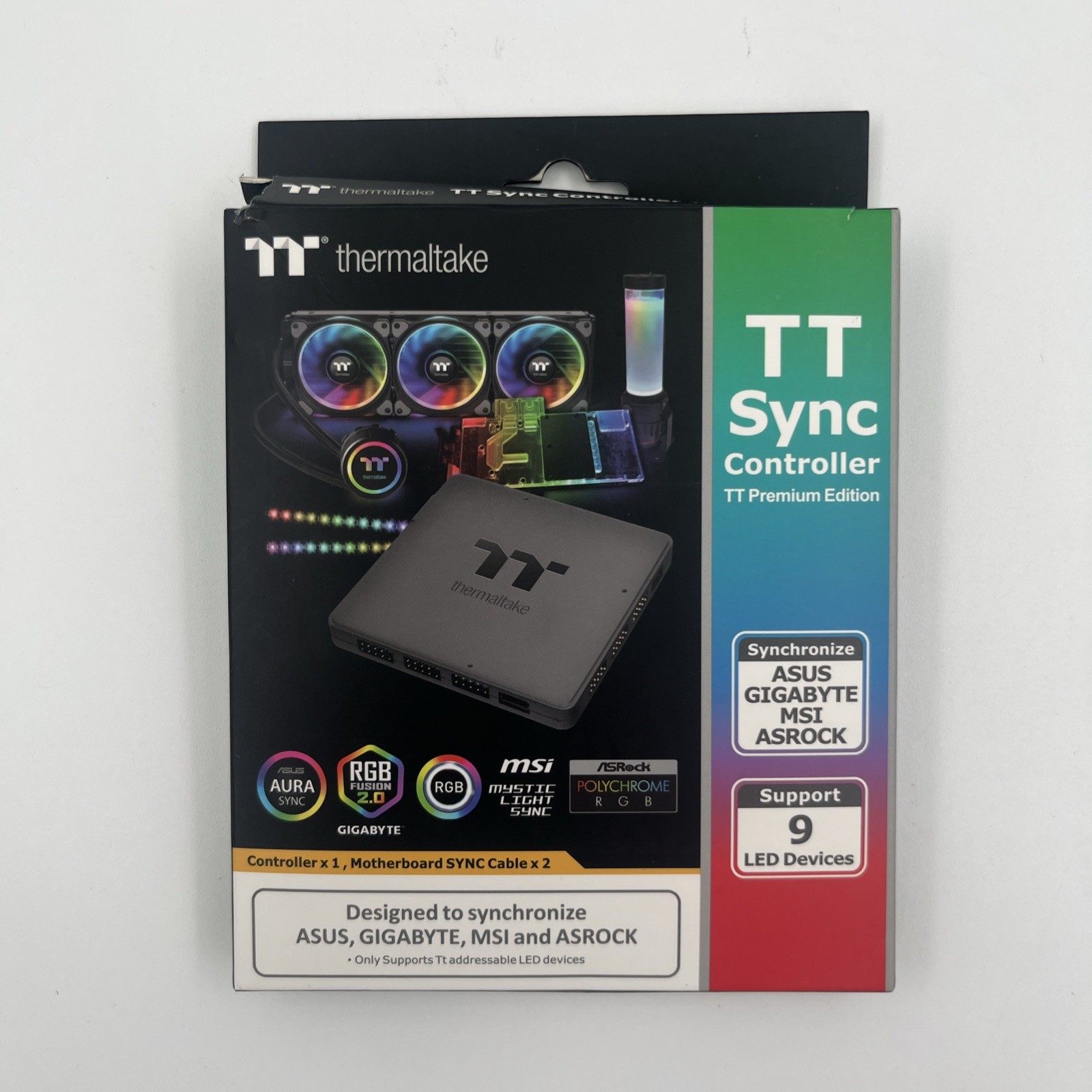 New Open Box Thermaltake TT Premium LED Sync Controller CL-O015-PL00BL