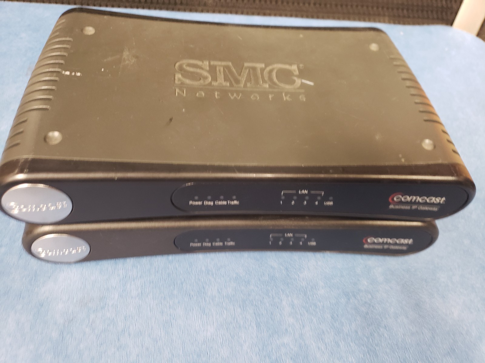 lot of 2 SMC NETWORKS SMC8014 MODEM