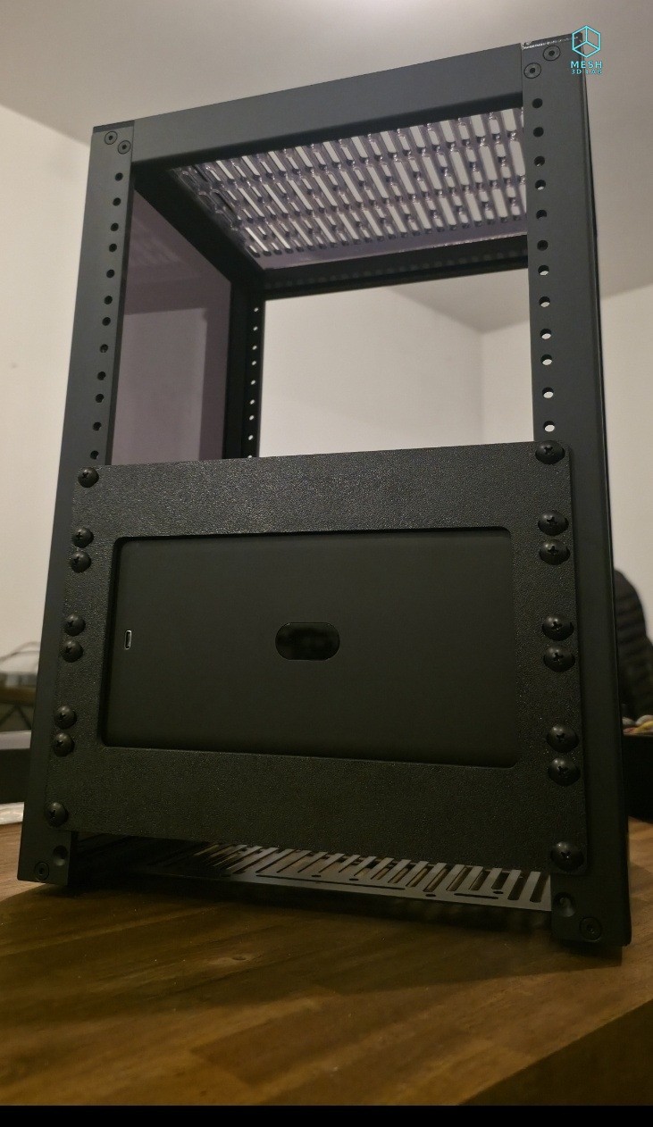 Ubiquiti UniFi UNAS 2 10 Inch Rack Mount Holder Black