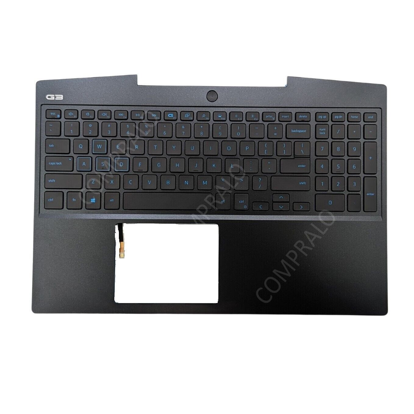 Palmrest Backlit US Keyboard for Dell G Series G3 15 3590 Top Cover 0P0NG7 Case