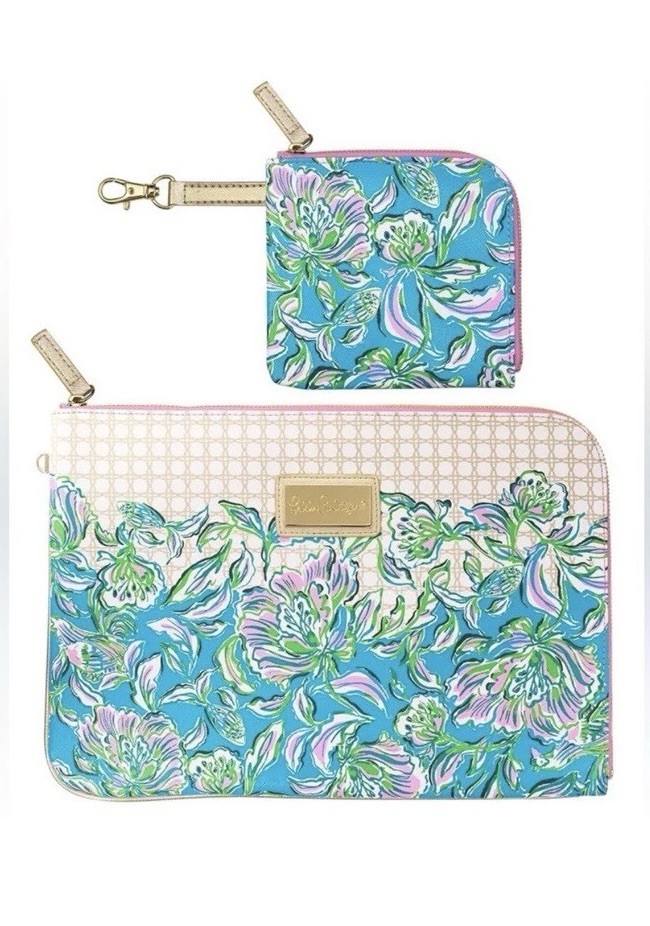 Lilly Pulitzer Tech Pouch Set 