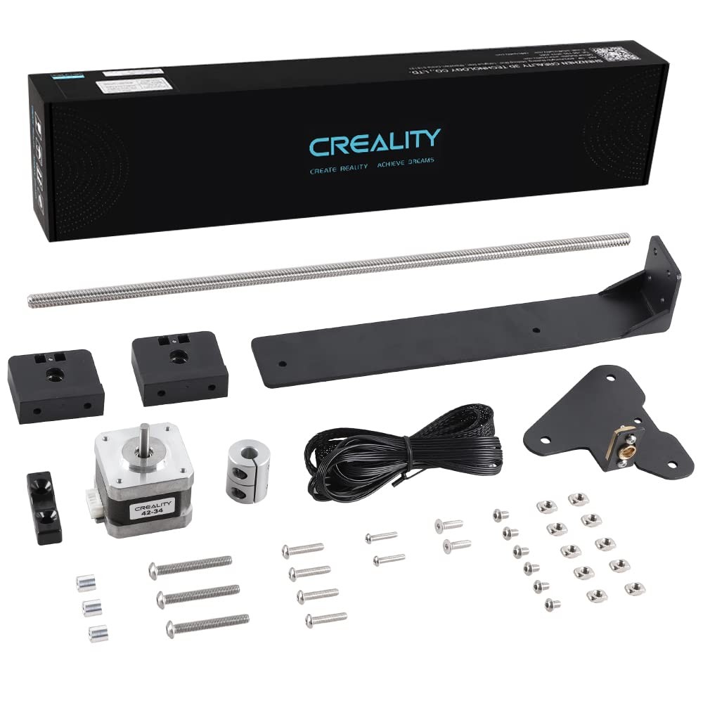 Creality 3D Official Printer Ender 3 Dual Z-axis Upgrade Kit with Lead Black 