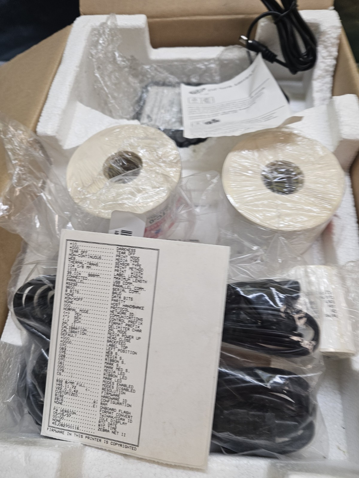 Zebra TLP 2844-Z USB Direct Thermal Label Printer 284Z-10300-0001
