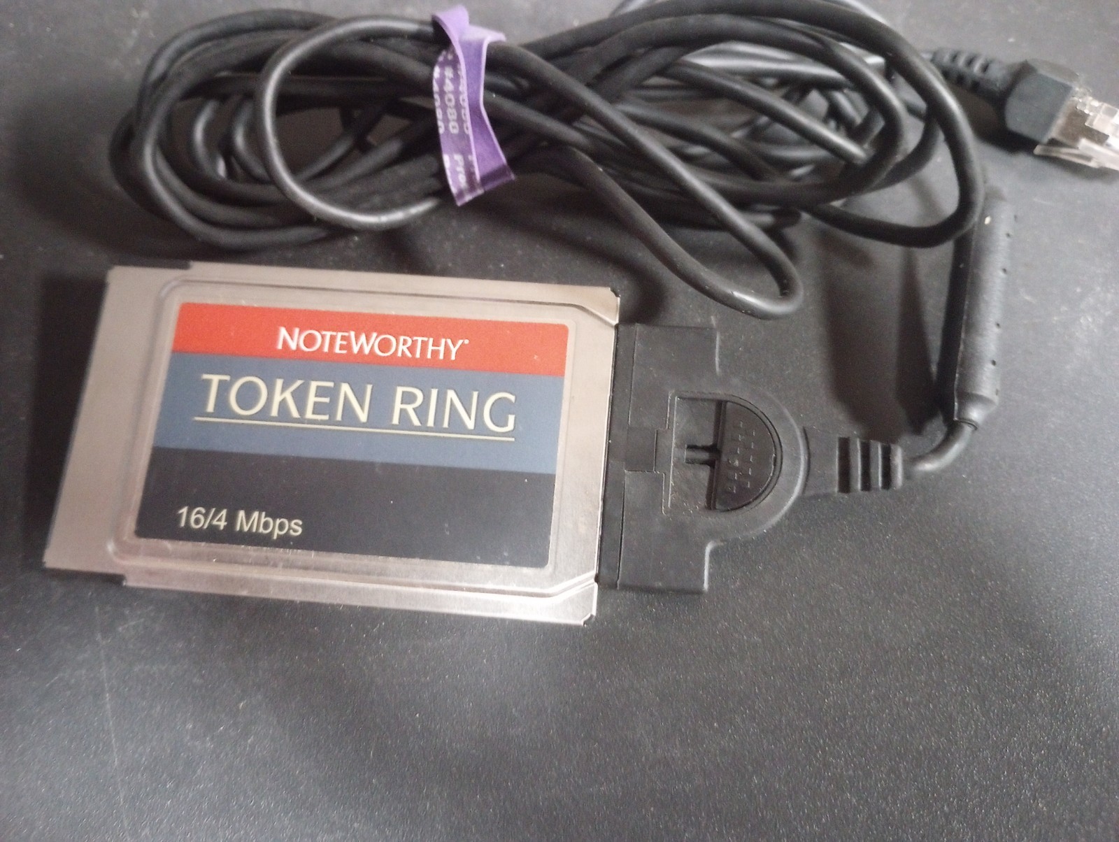 Noteworthy Token Ring 16/4 Mbps PC Card