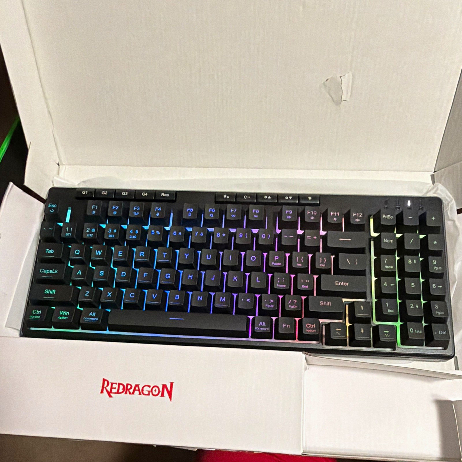 Redragon Gaming Essentials RGB Backlit Keyboard & Mouse Bundle K556-PRO M916-PRO