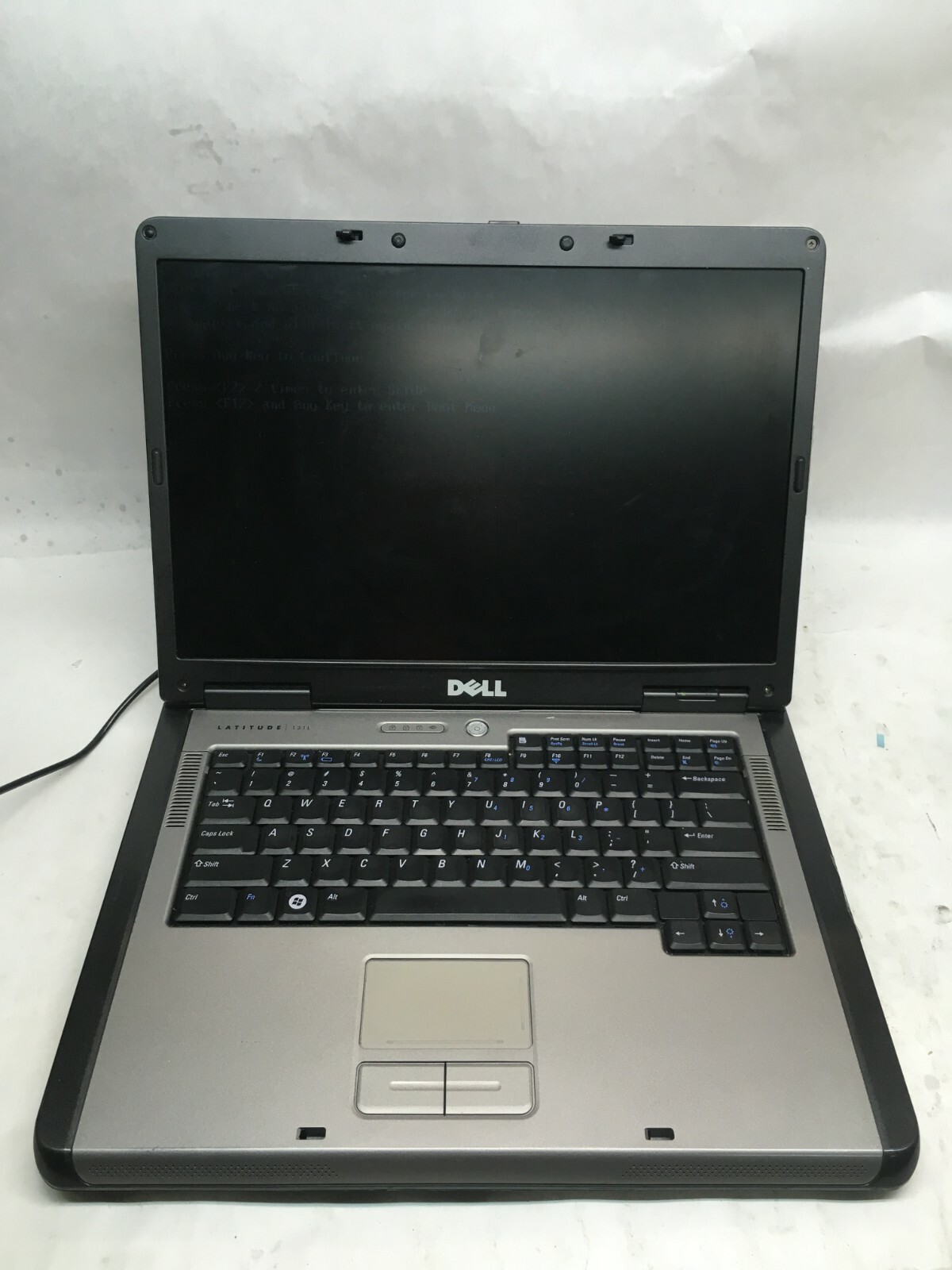 Dell Latitude 131L Laptop For Parts Doesn't Power on NO HDD/RAM/Charger JR