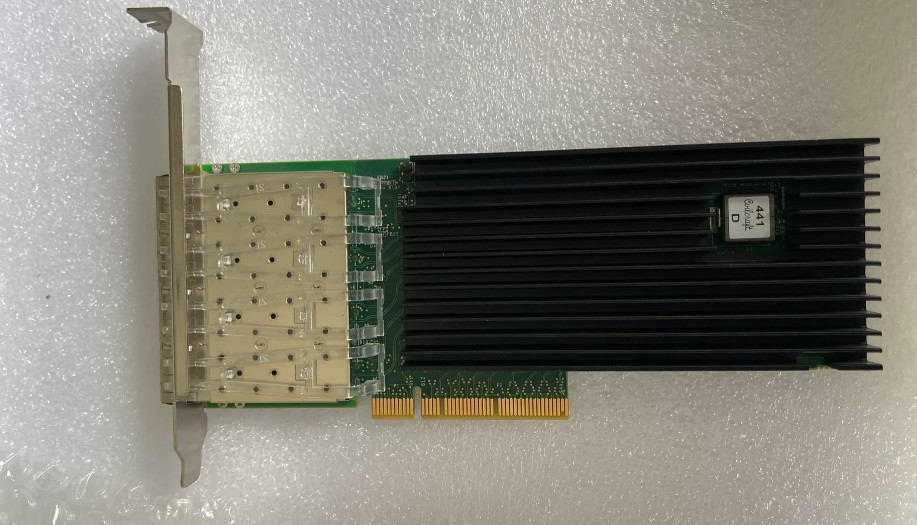 Silicom PE310G4I71LB-XR Quad 10G RJ45 PCIe NIC PN 0DTV7K For Dell Server