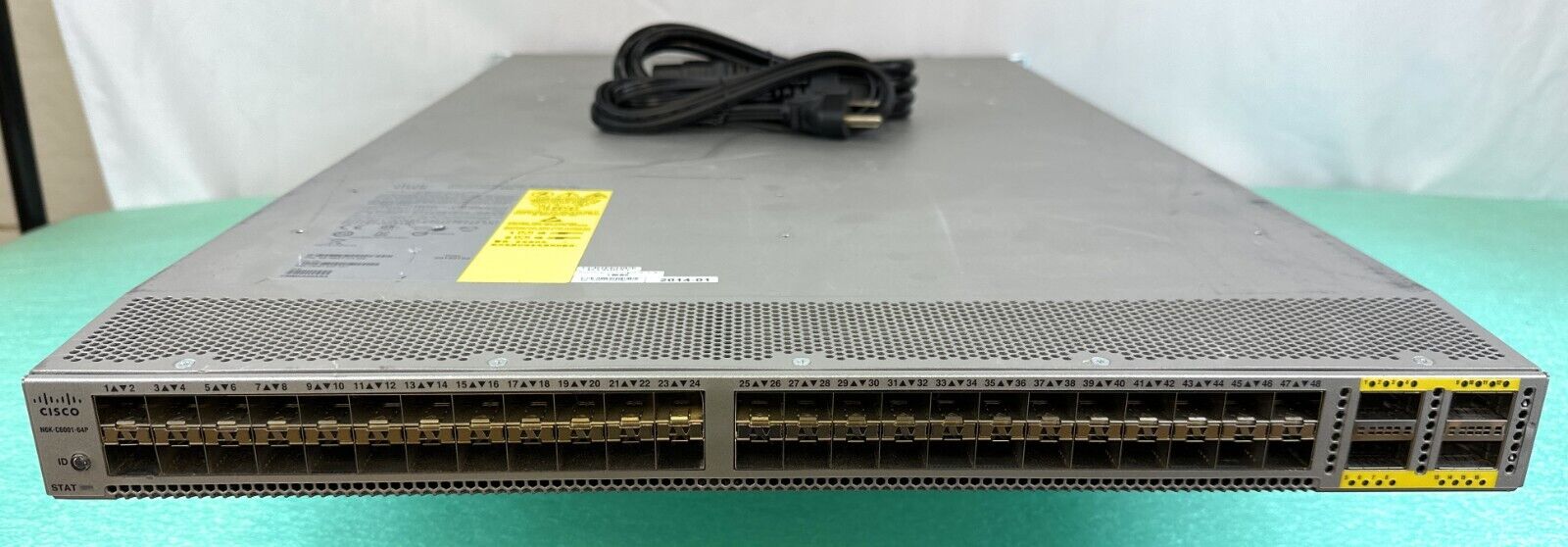 Cisco N6K-C6001-64P Nexus C6001 48 Port 10G SFP+ 4 Port 40G QSFP+ Switch Dual AC