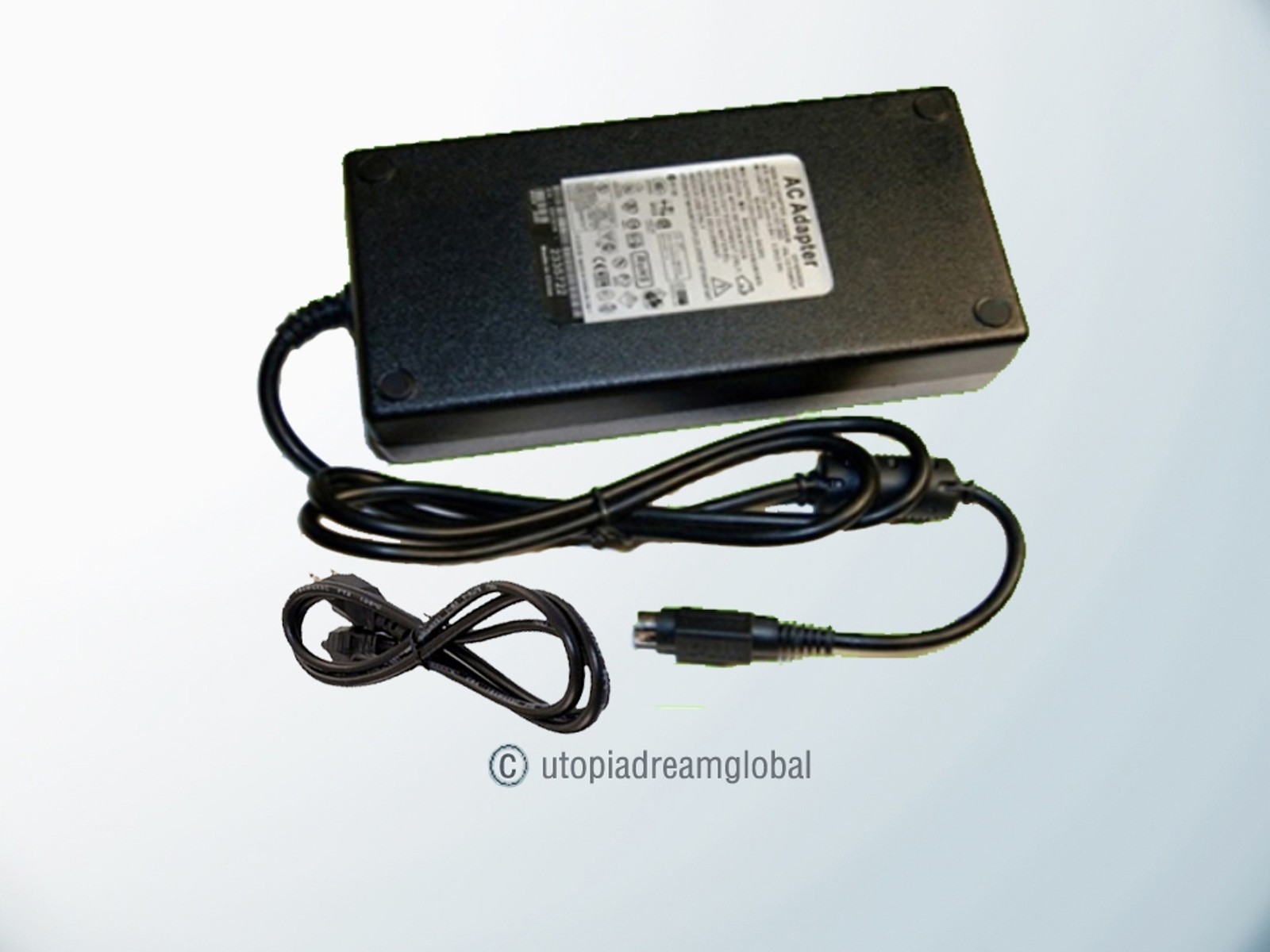 3-Pin OR 4-Pin AC Adapter For Model AD060S110/220-12 Audio Video TV Power Supply