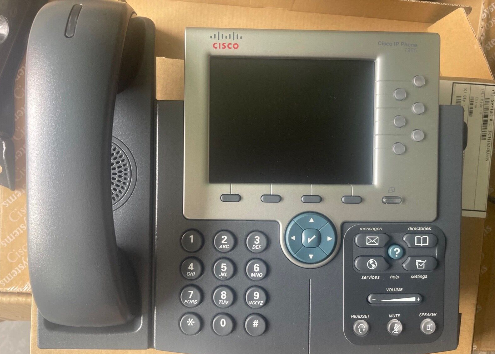 (LOT OF 10) Cisco IP Phones CP-7965G Unified IP VoIP Office Business Phones
