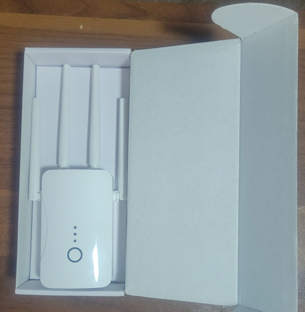 2026 WiFi Extender Signal Booster - 2.4GHz 300Mbps WiFi Booster For Home. WHITE
