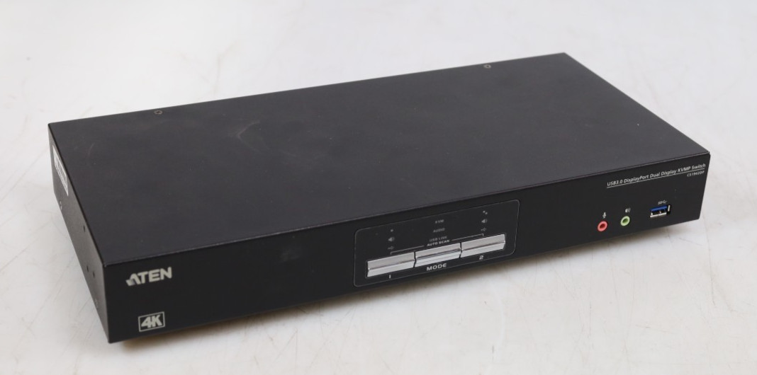 Aten 2-Port USB 3.0 4K DisplayPort Dual Display KVMP Switch