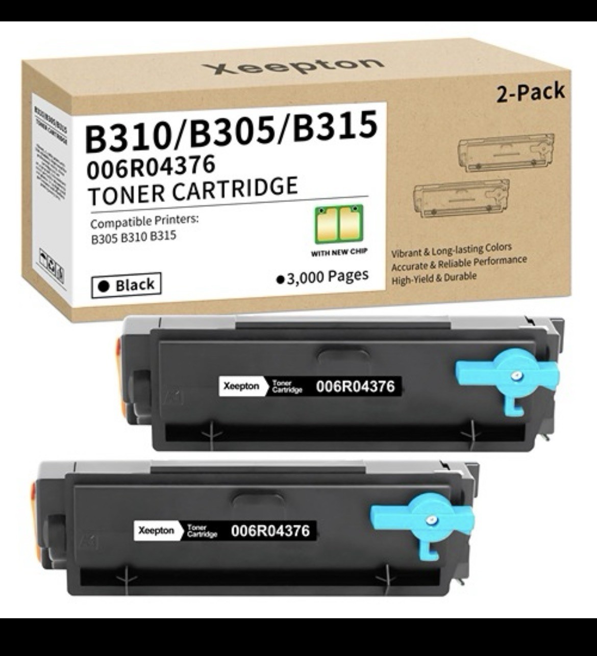 Xeepton B310 B315 B305 Black Toner Cartridge(with new chip)