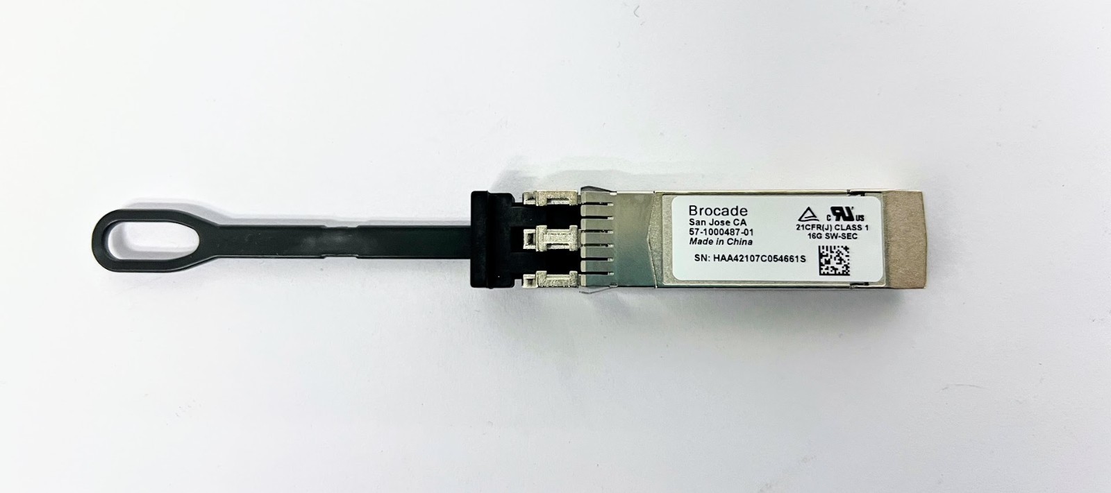 Brocade 57-1000487-01  SFP+ 16G SW-SECURE Optical Transceiver