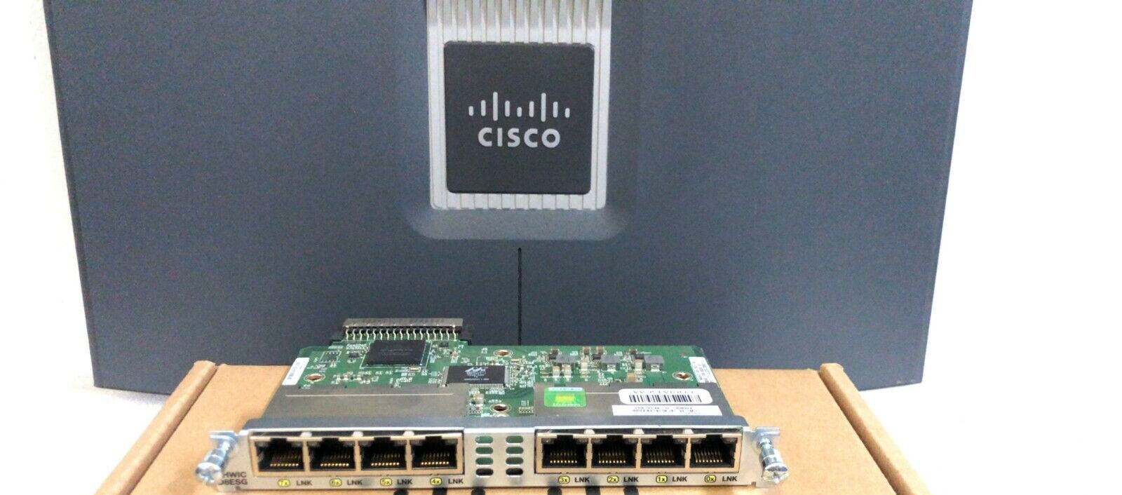 Cisco EHWIC-D-8ESG 8 Ports Gigabit Ethernet High-Speed WAN Interface Card EHWIC