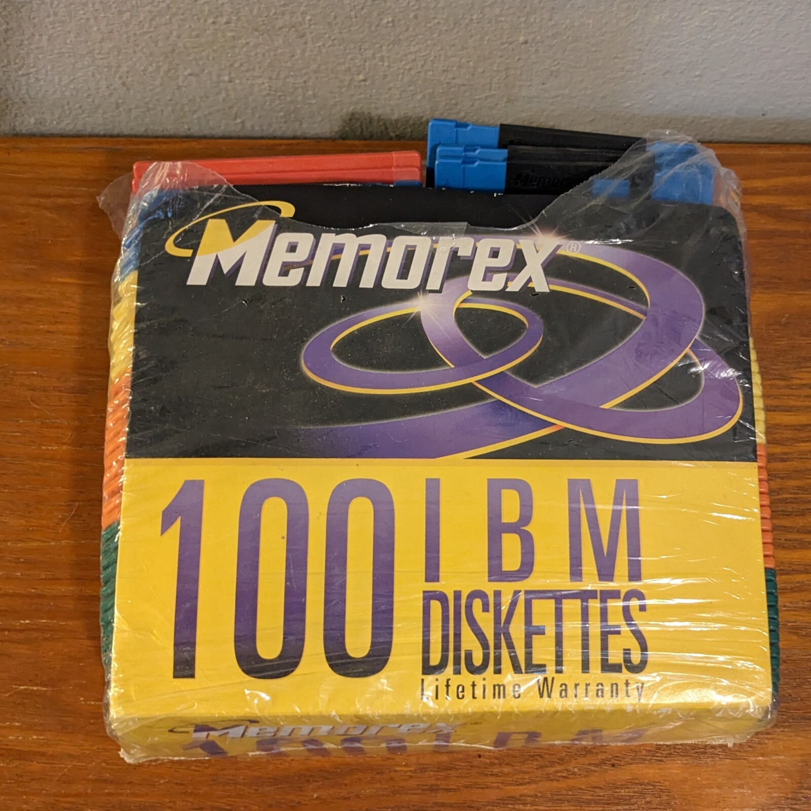 76 Vtg Memorex 3.5" High Density Formatted IBM Compatible Diskette New Open Pack