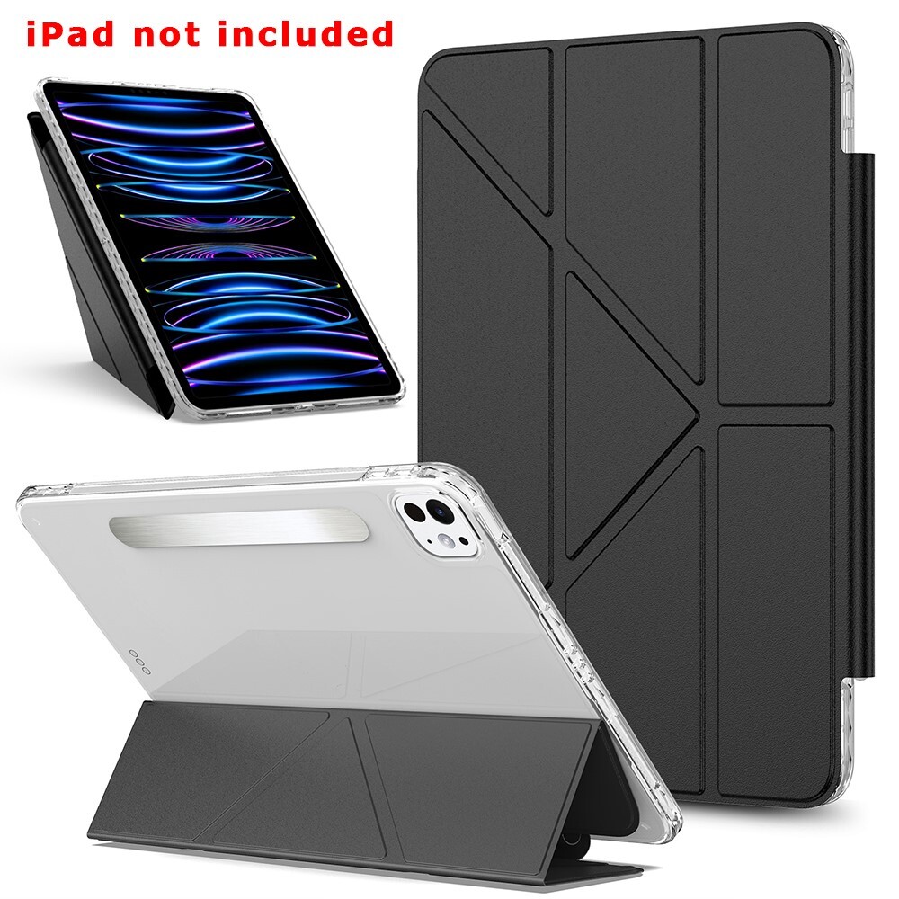 Magnetic Skin-Feeling Fabric Foldable Leather Case fits Apple iPad Pro 11" 2024