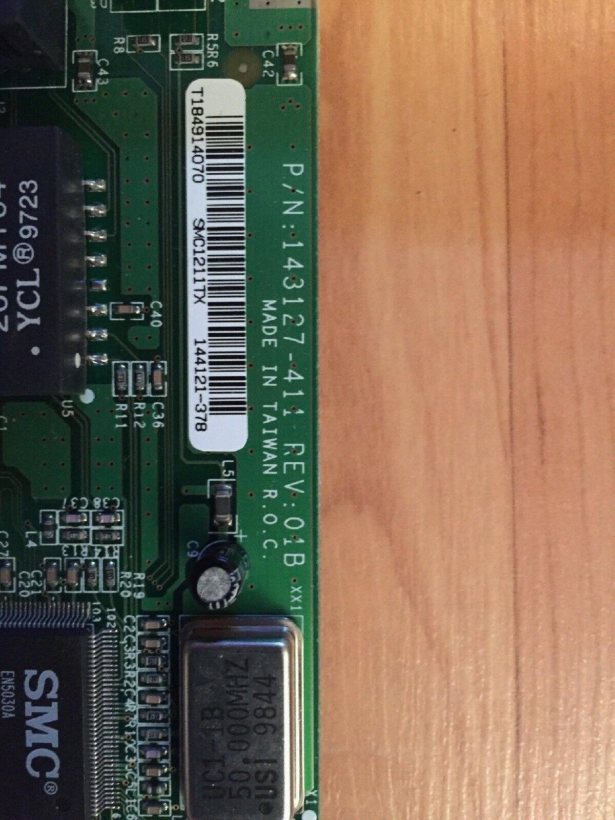 Compaq HP SMC 143127-411 PCI Ethernet 10/100 NIC EZ Card