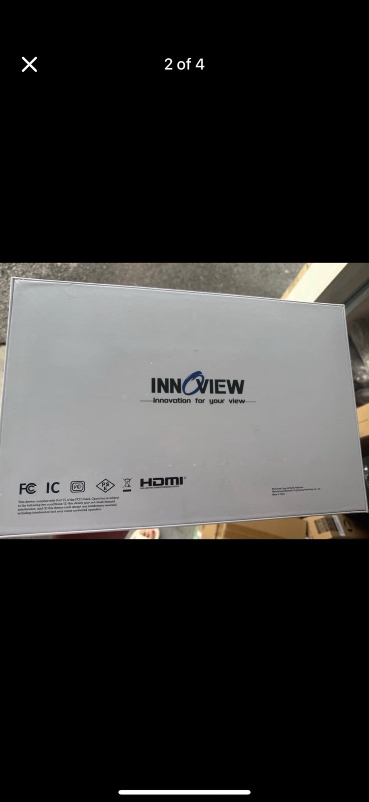 InnoView Portable Monitor 15.6 Dual Screen Portable Monitor FHD 1080P USB C