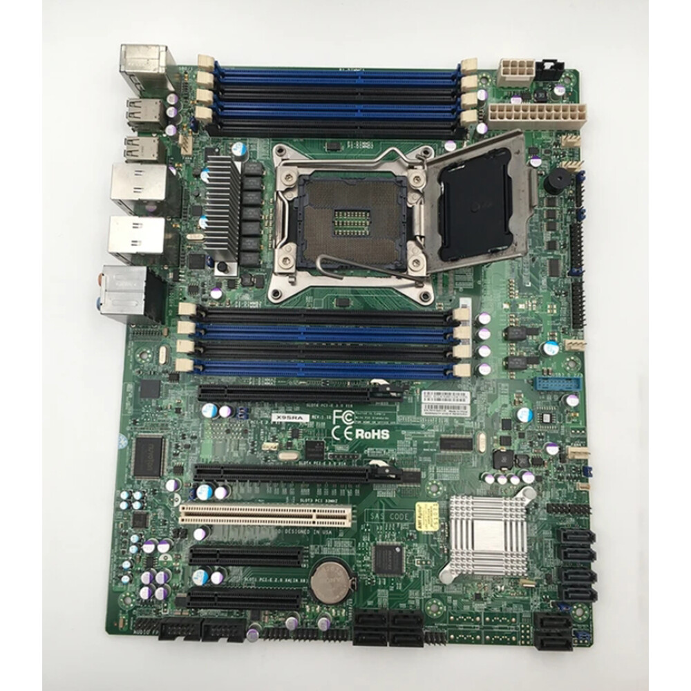 For Supermicro X9SRA Single socket R LGA2011 DDR3 Server Motherboard
