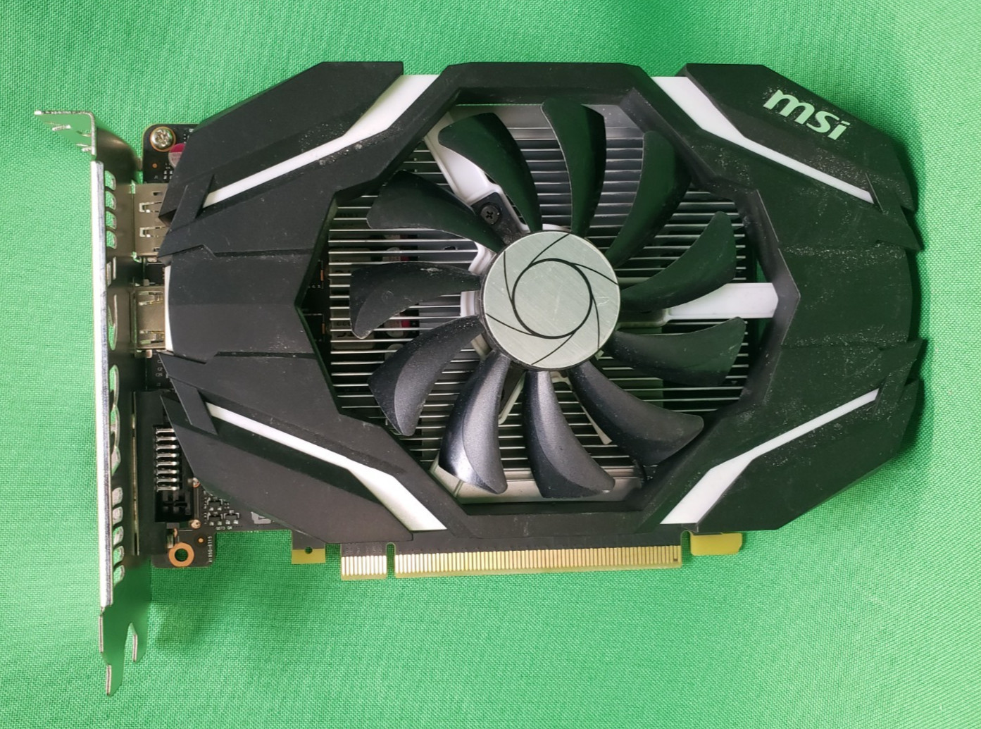 MSI GeForce GTX 1050 Ti 4G OC 4GB GDDR5 Graphics Card Single Fan GPU Tested