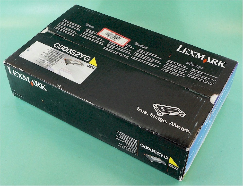 NEW GENUINE Lexmark C500S2YG YELLOW Toner Cartridge ++FREE SHIP