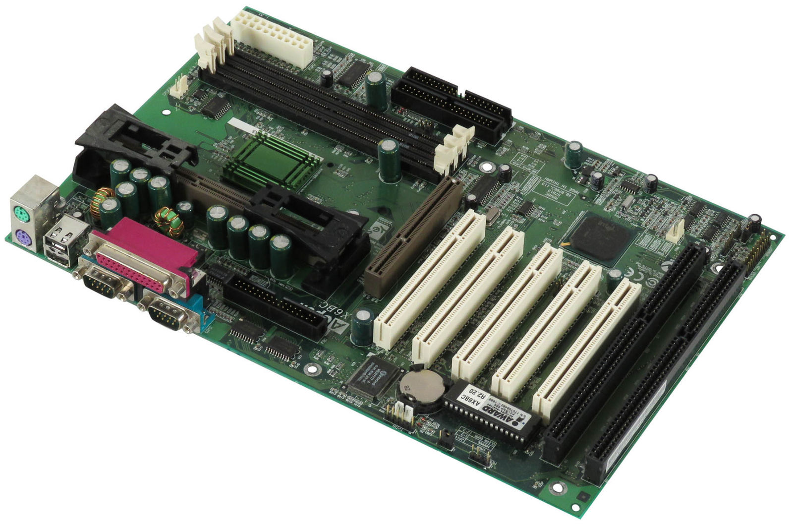 MAINBOARD AOPEN AX6BC 48.87863.113 SLOT 1 3x SDRAM 2x ISA 5x PCI AGP