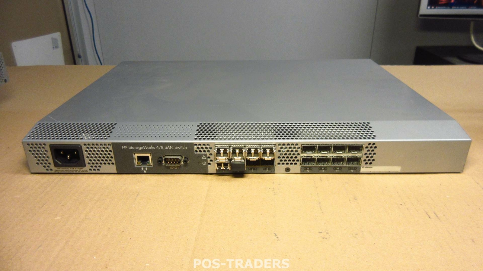 HP A7984A StorageWorks 4/8 SAN Switch 4Gb Fibre Ch Full Duplex INCL 6X SFPS