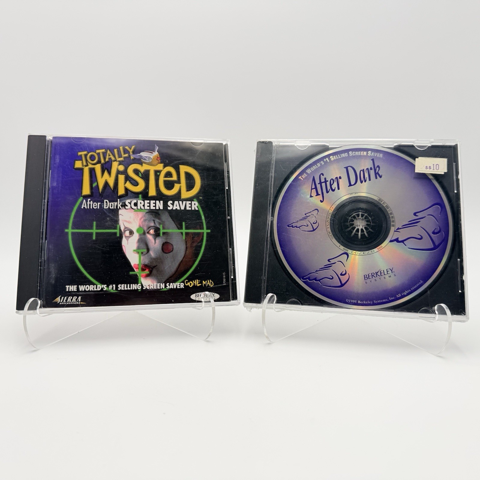 After Dark Screen Saver + Totally Twisted Sierra Berkeley Systems PC/Mac CD Lot