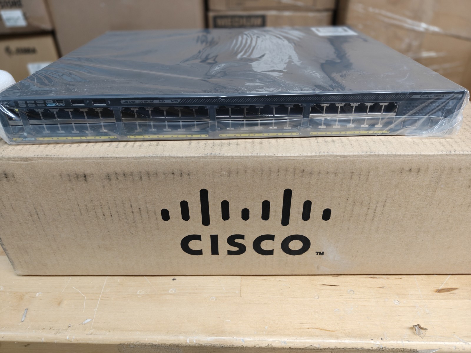 Cisco Catalyst 2960x (WS-C2960X-48FPD-L) 48 Port POE Rack Mount Switch Brand New