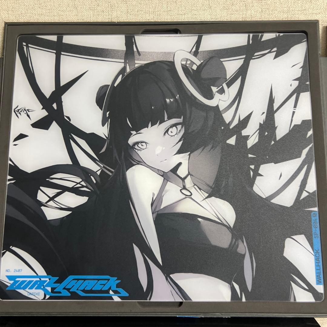 WALLHACK Faith Yume SP-004 Limited Edition Glass Gaming Mouse Pad New