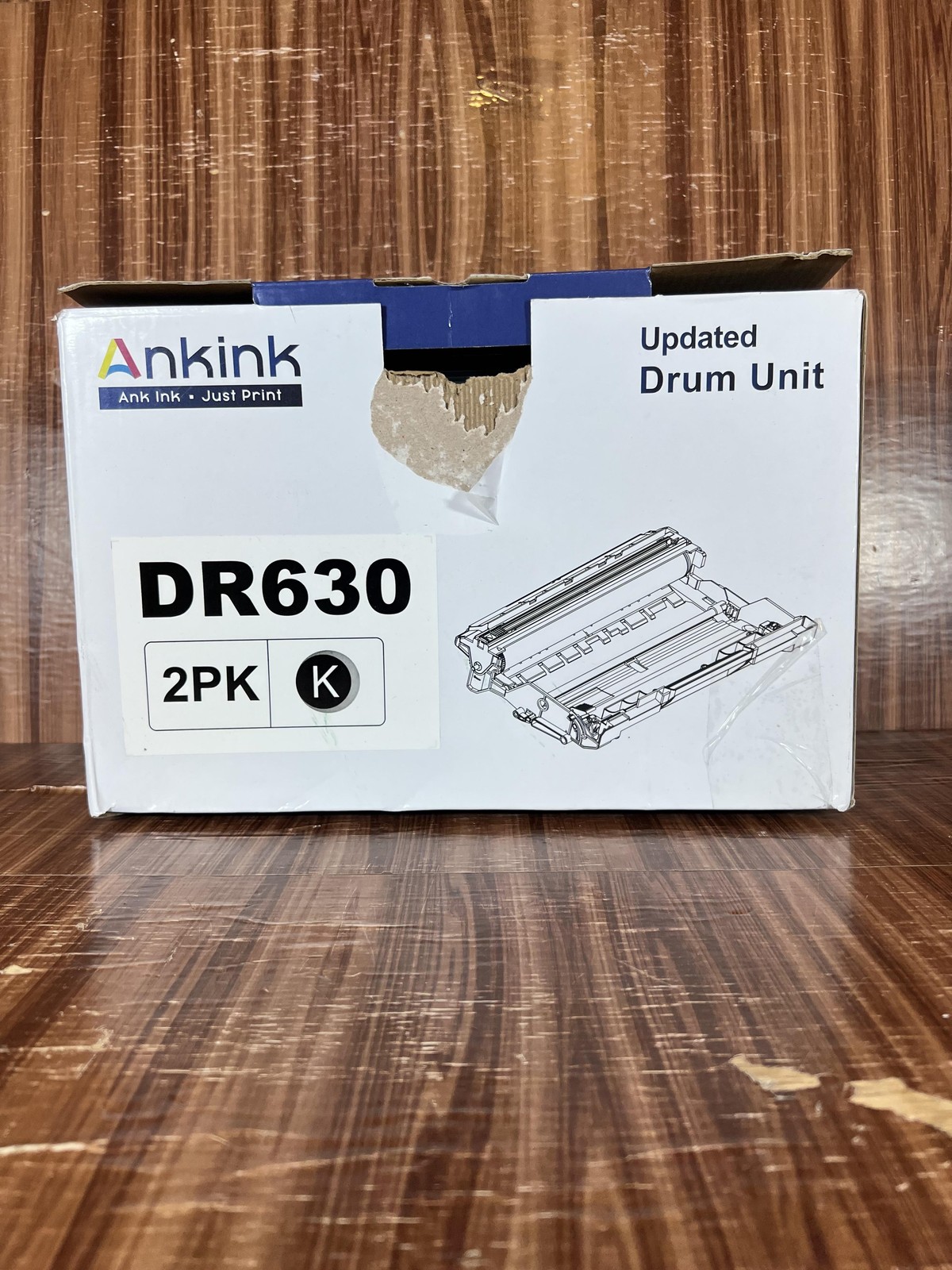 Ankink DR630 Drum Unit 2 Pack Compatible For Brother Black Laser Print
