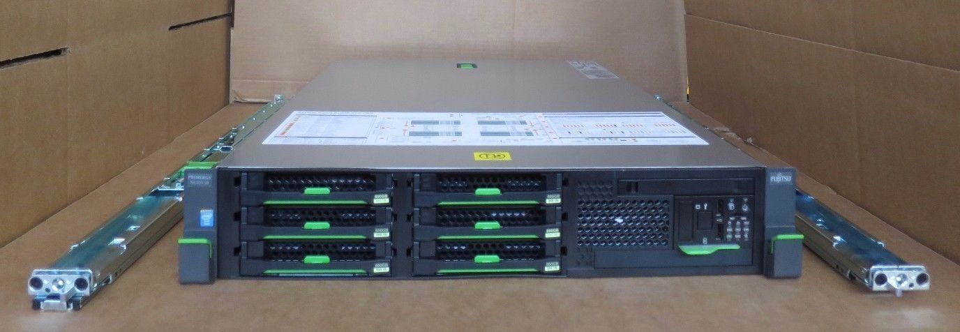 Fujitsu PRIMERGY RX300 S8 CTO 0CPU 0MEM RAID 2 x PSU Rails 2U Server