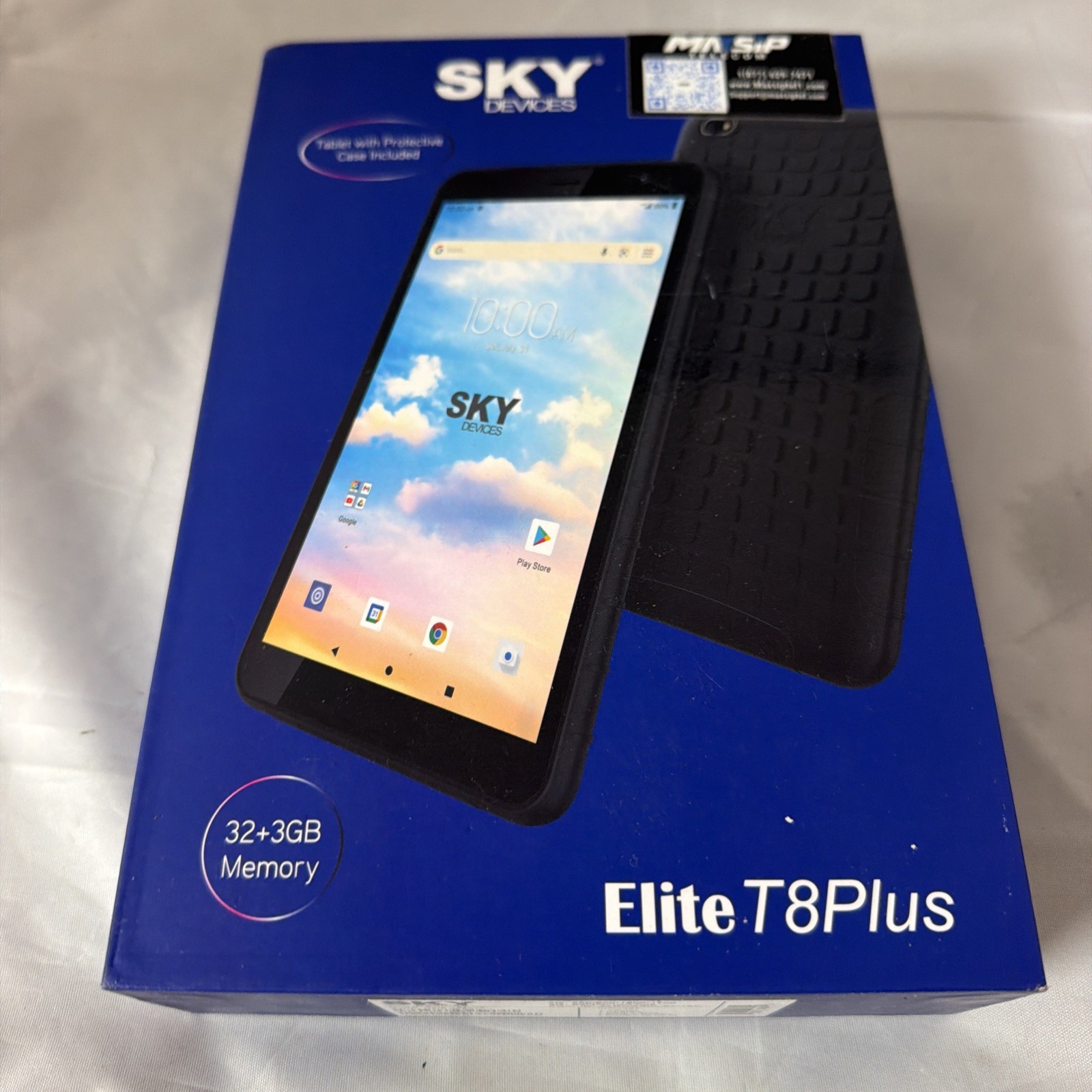 SKY Devices Elite T8Plus Tablet Black Factory Reset 32 GB
