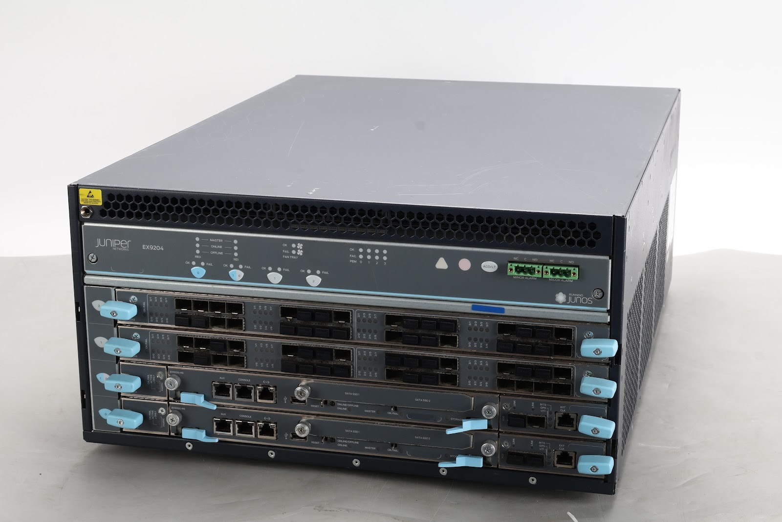 Juniper EX9204 Modular Ethernet Switch Chassis EX9204-CHAS3-S-A - No License