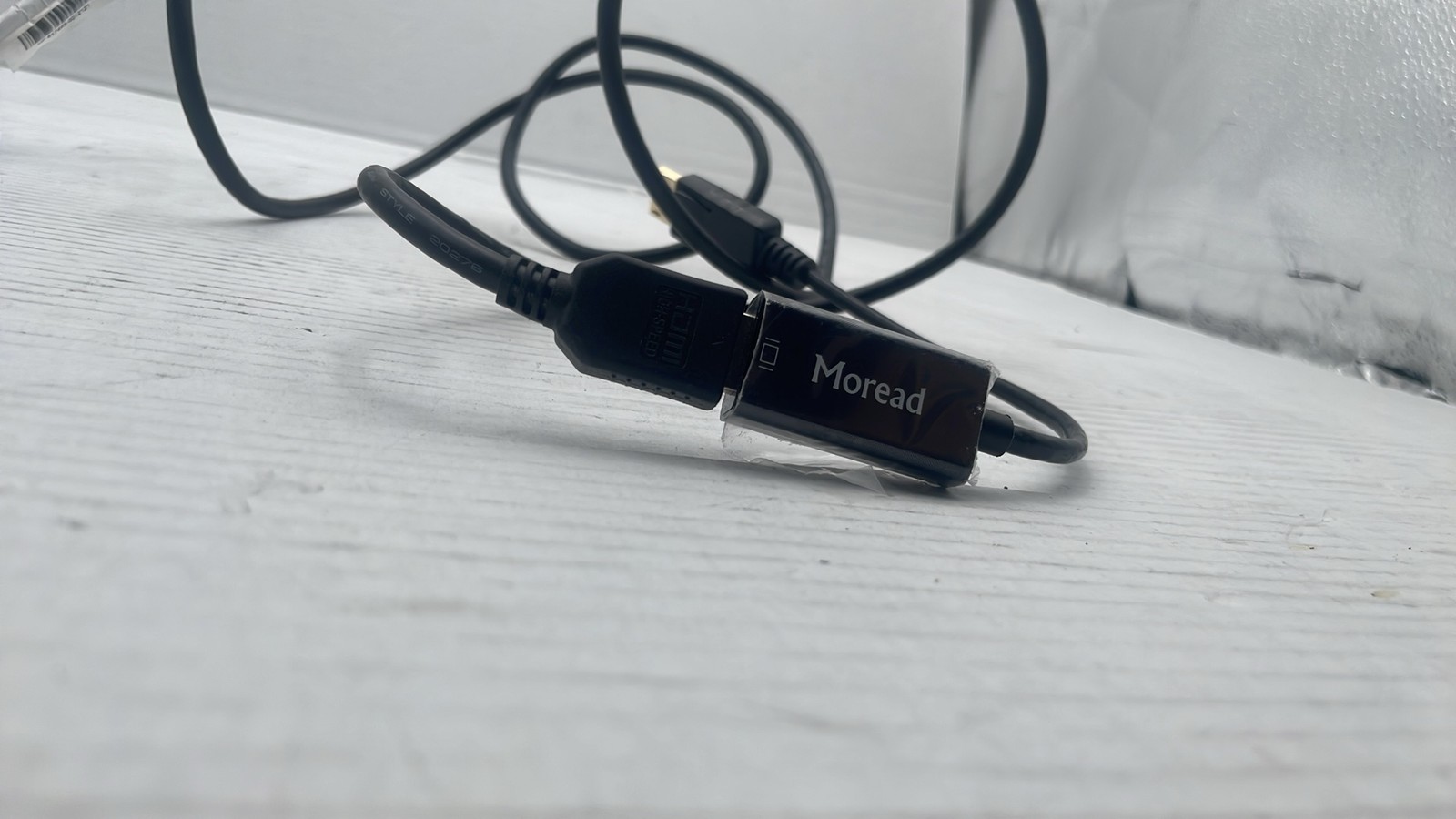 Moread DisplayPort to HDMI Adapter DP Male to HDMI Female Black