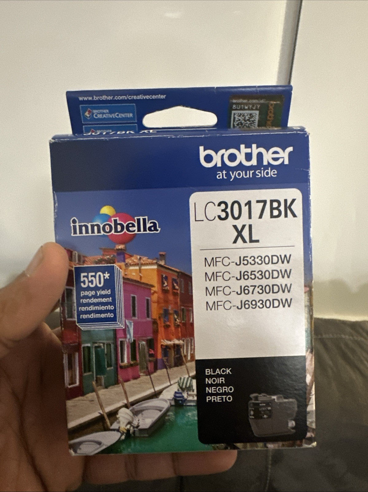 Brother Innobella LC3017BK Original High Yield Inkjet Ink Cartrid LC3017BKS