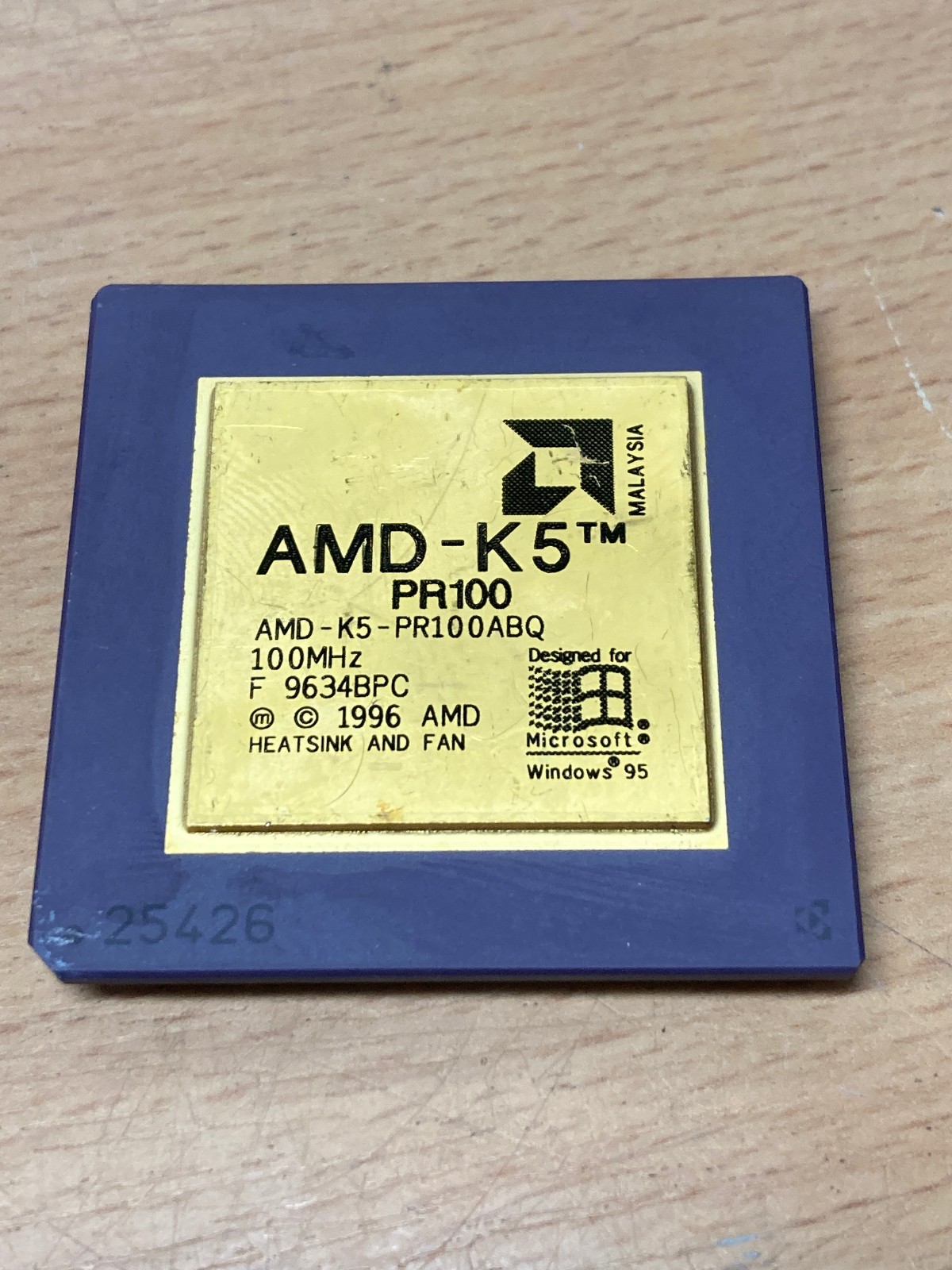 Rare, vintage processor - Amd K5 PR100