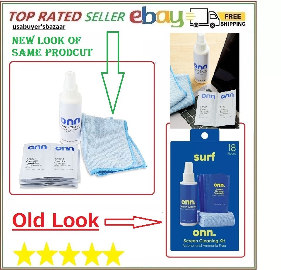onn. Screen Cleaning Kit, 18 Pieces ✔✔✔✔