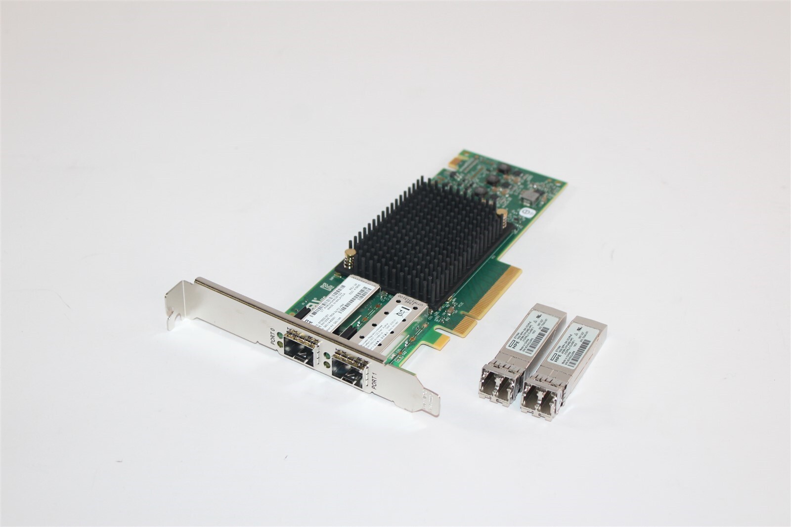 HPE Q0L14 StoreFabric SN1200E 16Gb 2 Port Fibre Channel FP HBA 870002-001 w/ SFP