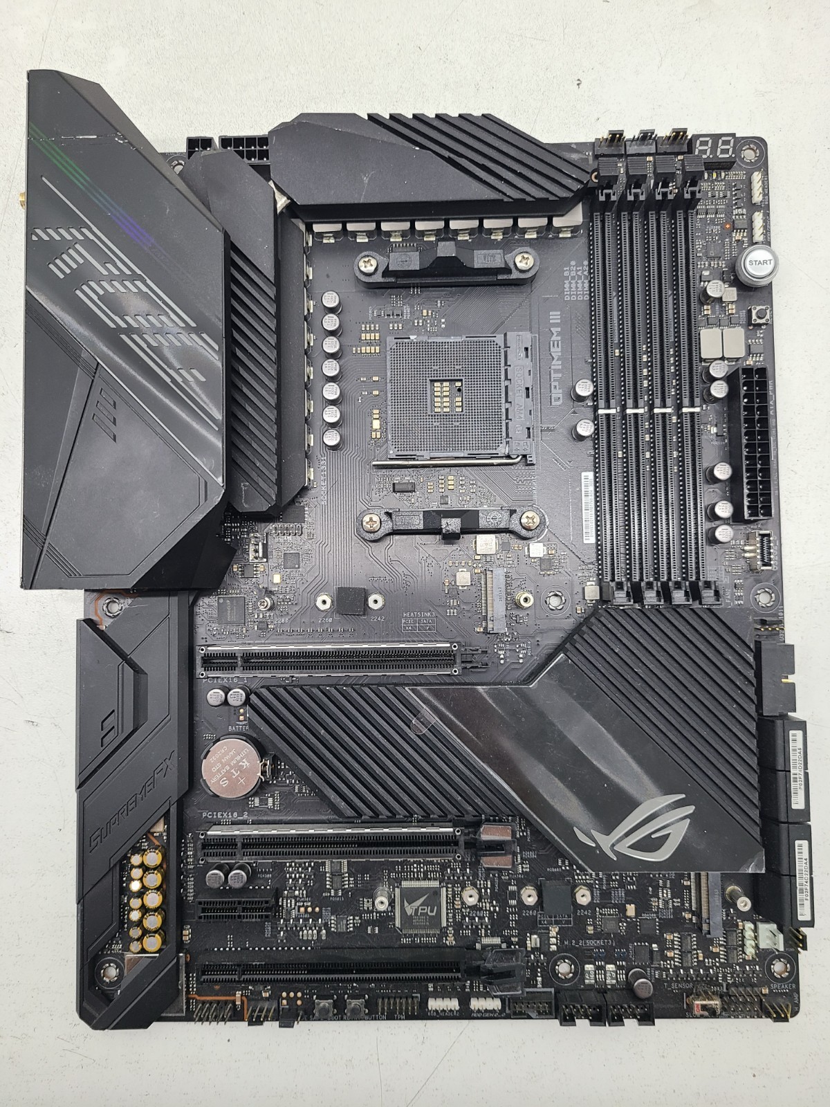 ASUS ROG CROSSHAIR VIII DARK HERO AMD AM4 ATX Motherboard (FL)