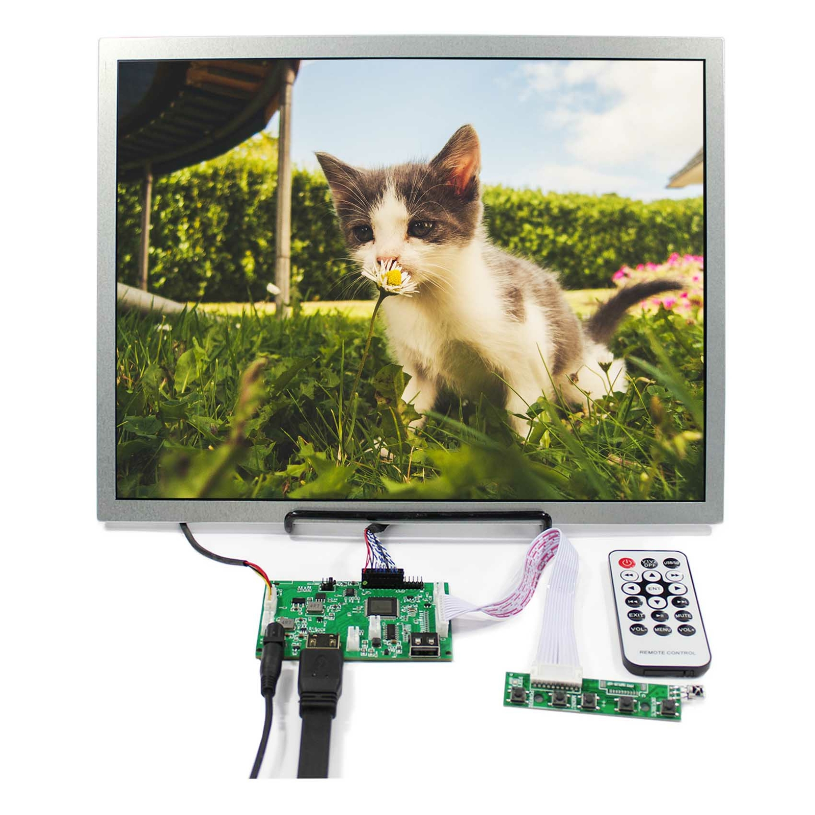 HD USB LCD Controller Board 15in DV150X0M-N10 1024x768 LCD Screen
