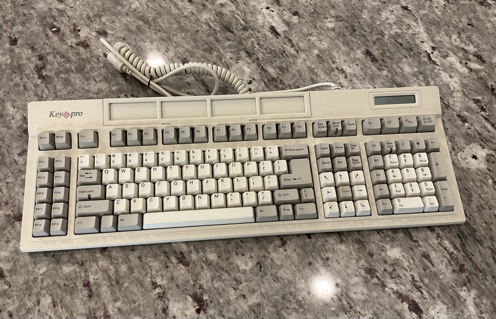 Focus FK-9000 Mechanical Keyboard FSQ4VY Rare Vintage Very Clean Sold For Parts