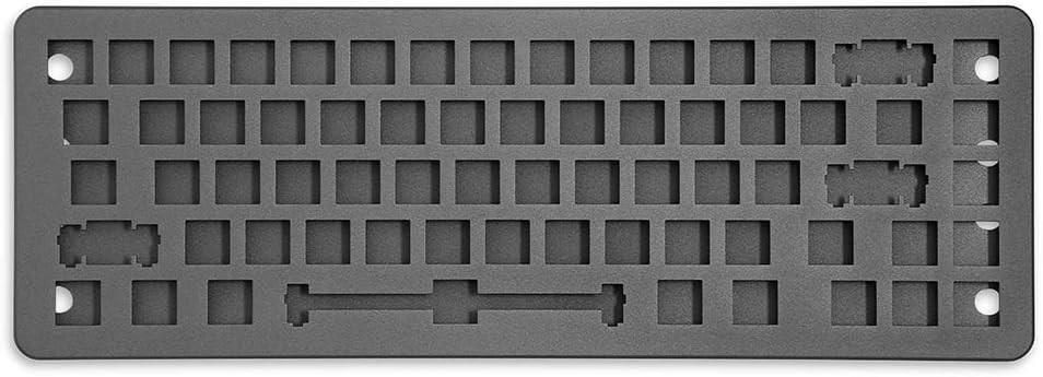 New DROP ALT Aluminum Keyboard Case Anodized 65% Low Profile Almost Black