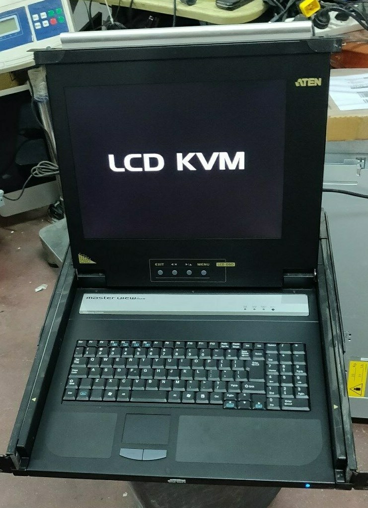 ATEN CL-1200 MASTER VIEW MAX SLIDEAWAY RACKMOUNT CONSOLE 