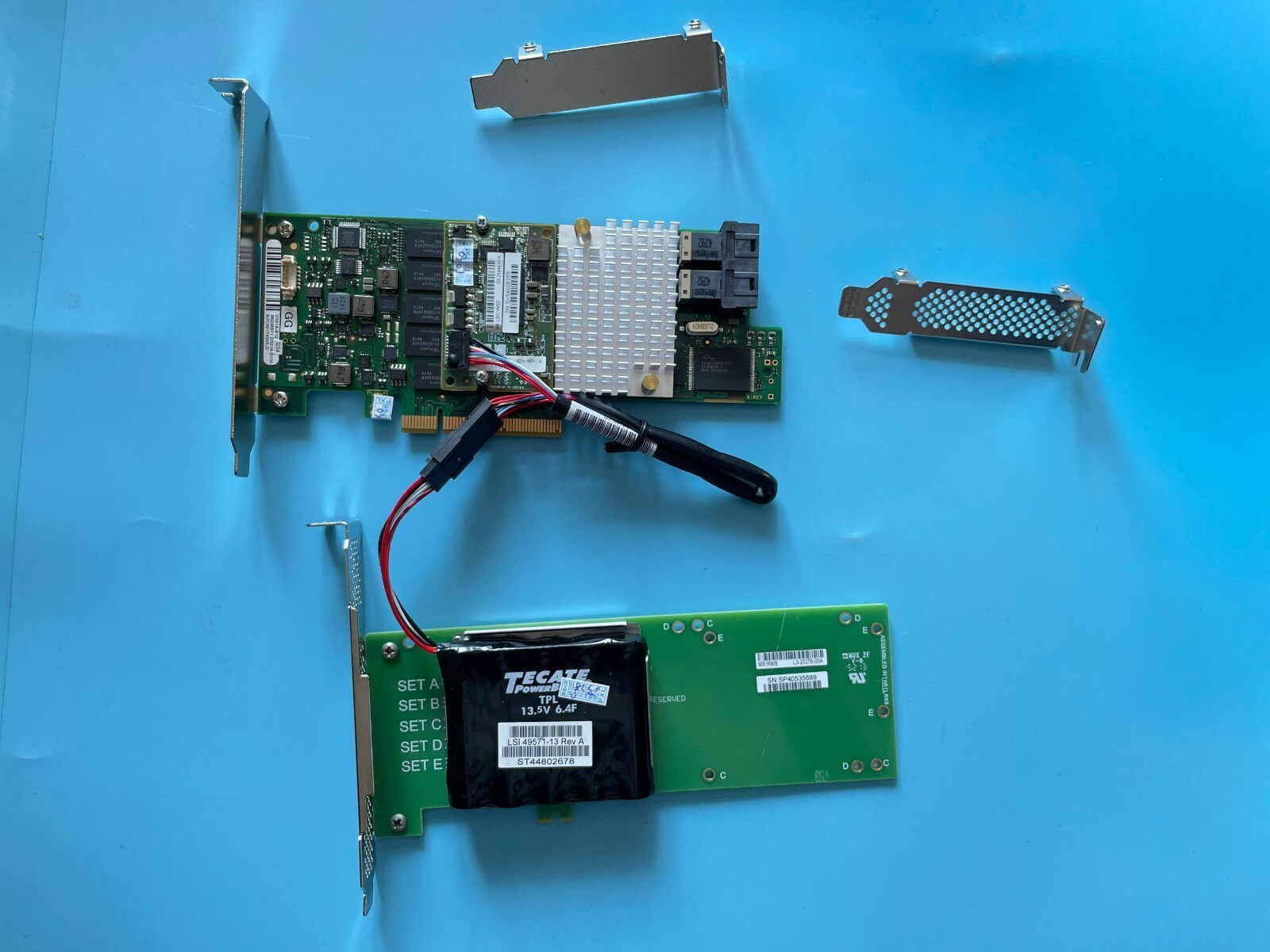 Fujitsu 9361-8I LSI 3108 SAS 1GB 12GB RAID Controller Card + Battery LSI00418