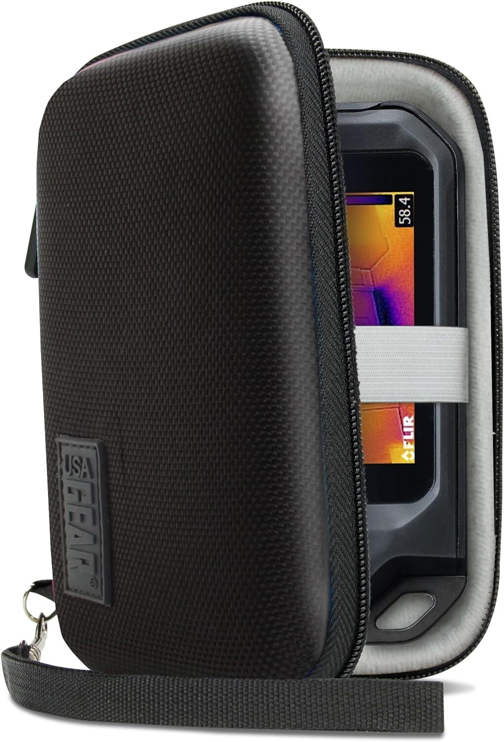 USA Gear Hard Protective Thermal Imager Carrying Case - Compatible with FLIR C5,