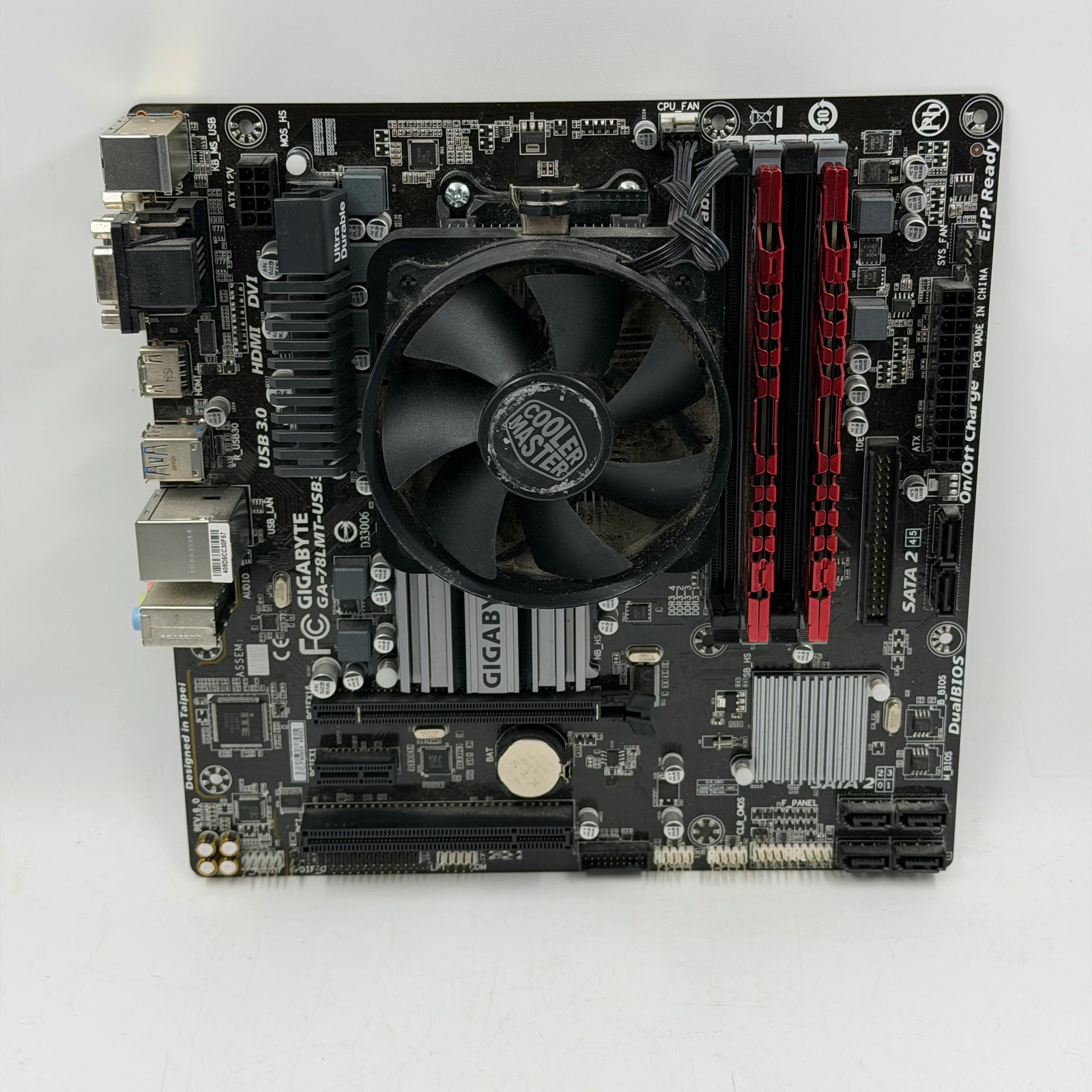 Gigabyte GA-78LMT-USB3 AM3+ AMD FX-6300 6 Core 3.50GHz mATX  16GB RAM