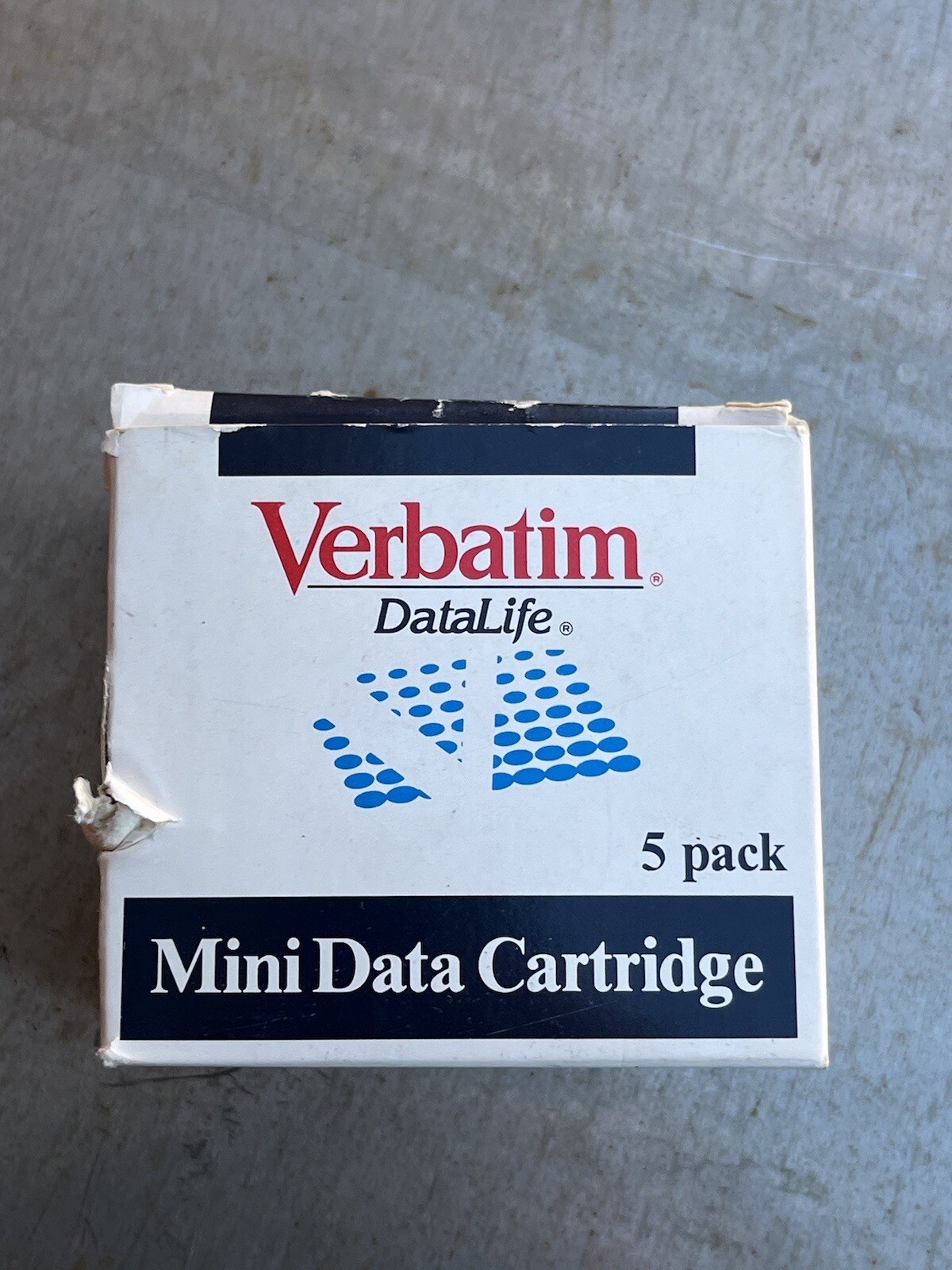 Vintage Verbatim DC2120 Mini Data Cartridge 4 in box 3 Sealed One Open